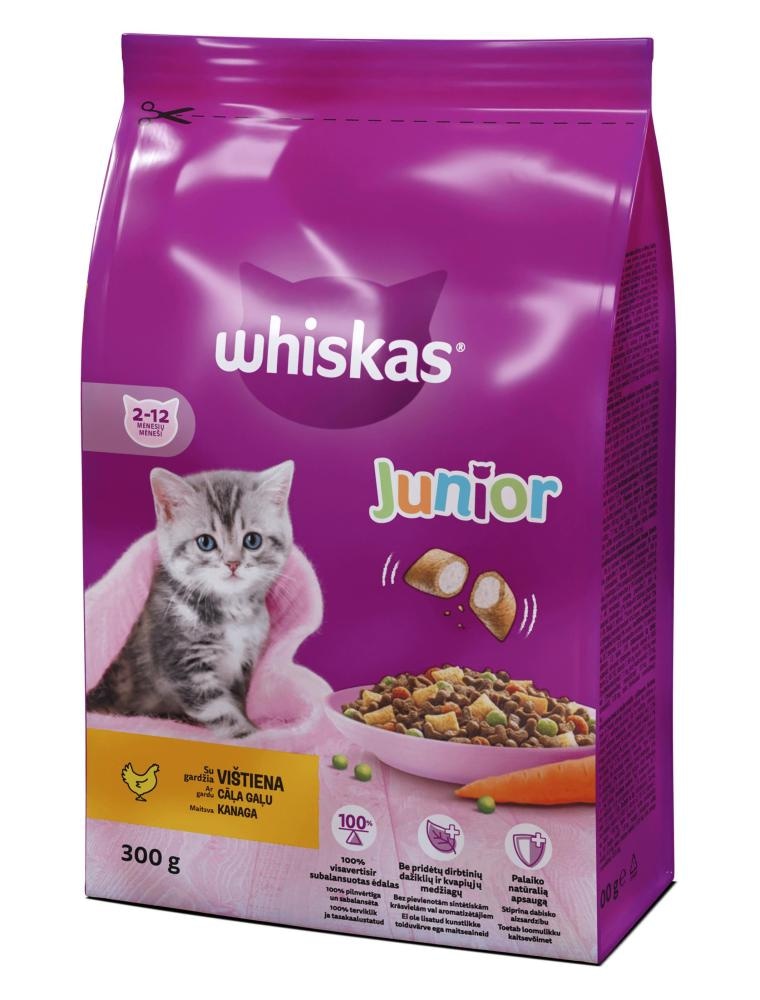 Briketi za mačke Whiskas Junior 300 g