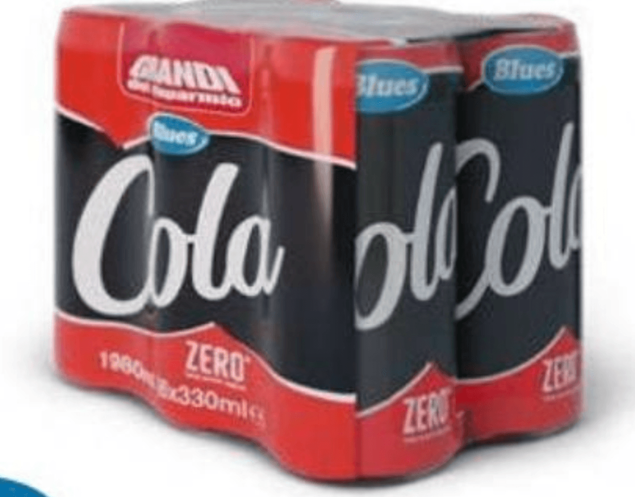 Blues Pijača Cola, brez dodanega sladkorja 6 x 330 ml