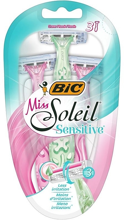 Bic Lady Miss Soleil Sensitiv britvica 3+1