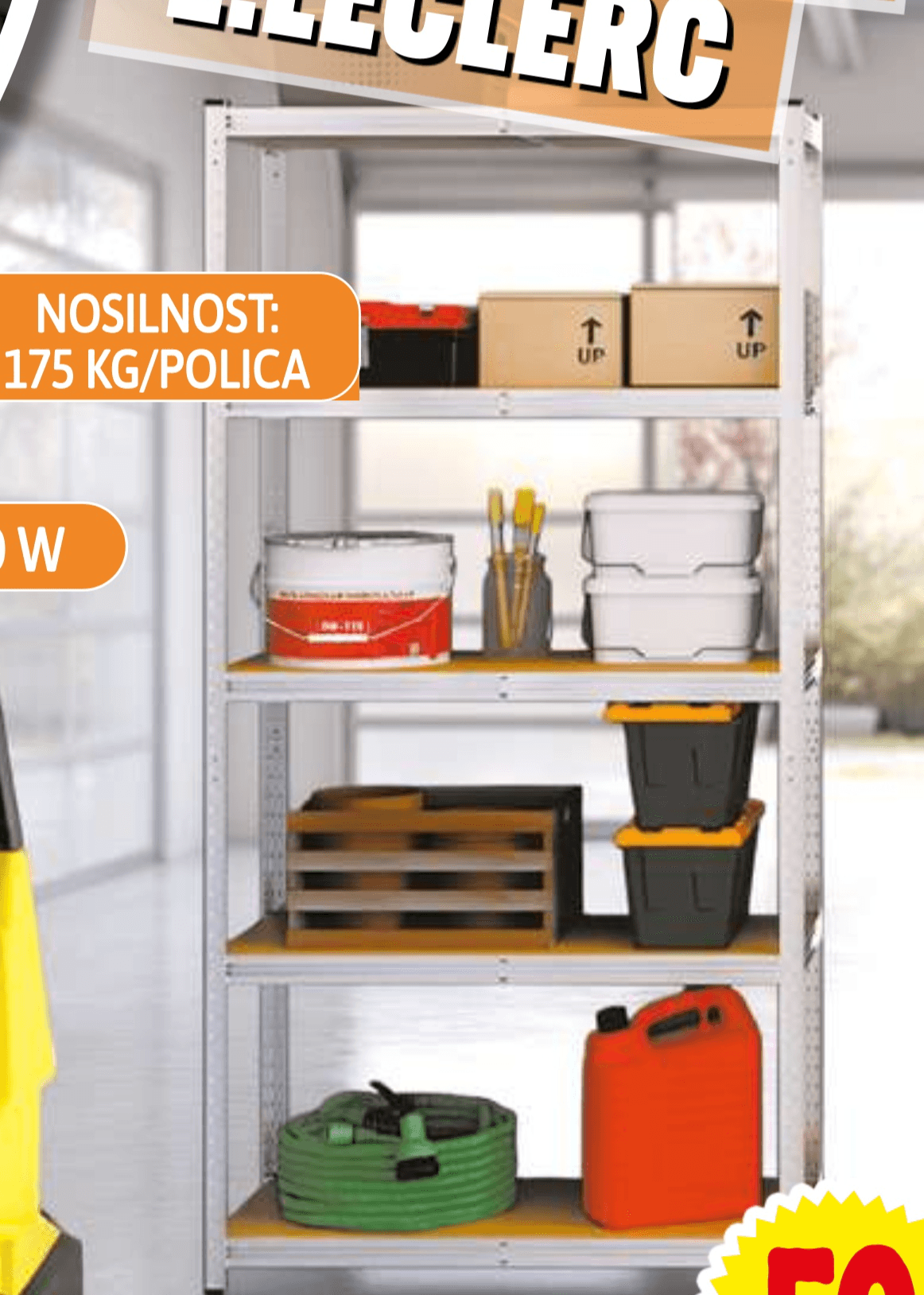 Regal - Akcija v trgovini E.Leclerc