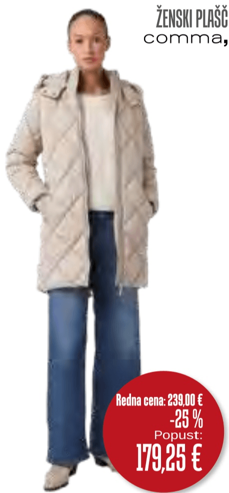 Ženski plašč comma,