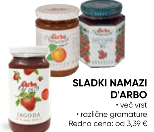 Sladki namazi D'Arbo