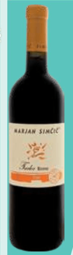 Kakovostno vino ZGP Teodor Rdeče "Marjan Simčič" 0,75 l