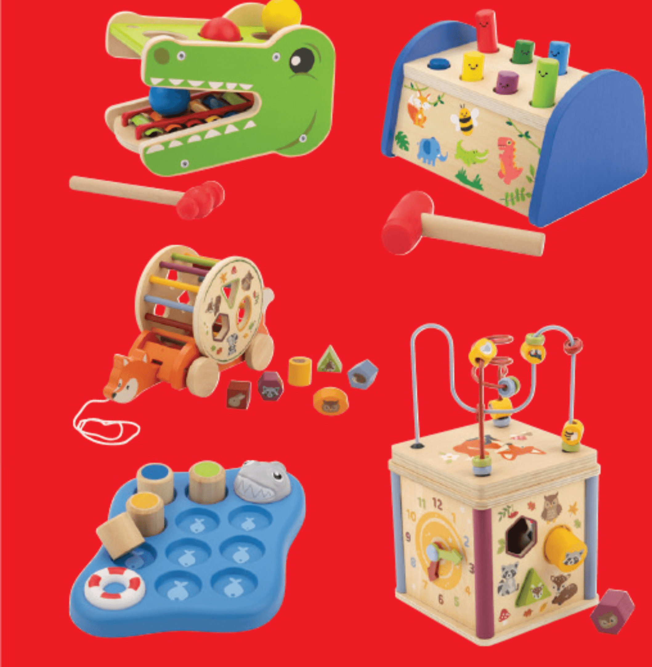 Lupilu Lesene didaktične igrače