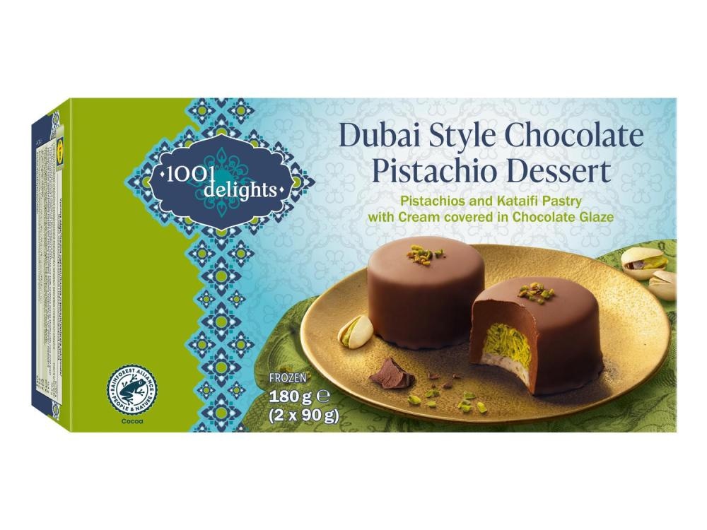 1001 DELIGHTS Mini čokoladni desert 180 g (2 x 90 g) - Akcija v trgovini Lidl