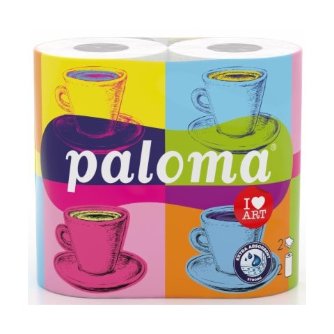 Paloma Kuhinjske brisačke I love art 6 kosov