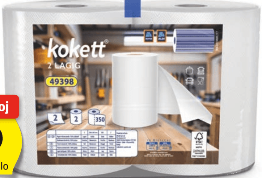 Kuhinjske brisače XXL 2 x 350 lističev