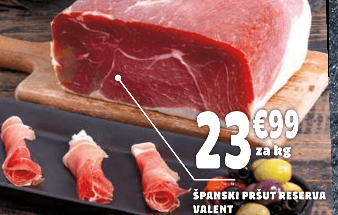 Španski pršut Reserva