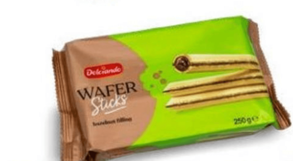 Vafelj palčke 250 g Dolciando - Akcija v trgovini Eurospin