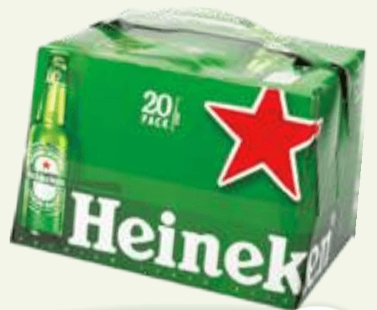Svetlo pivo Heineken 20x 0,25 l