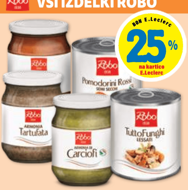 Vsi izdelki Robo