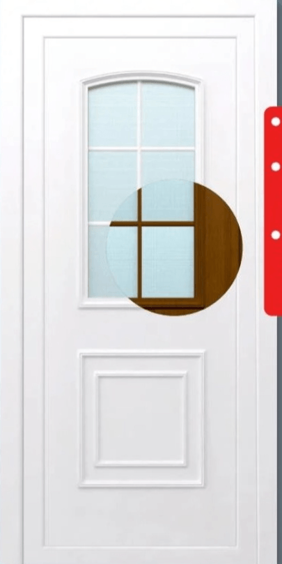 PVC vhodna vrata 'Pariz KT02'