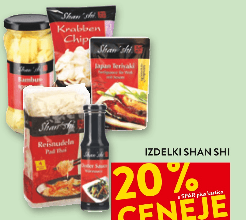 Izdelki Shan Shi Shan Shi