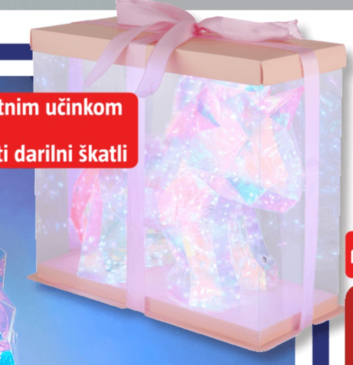 Polnilna namizna LED svetilka 'Samorog'