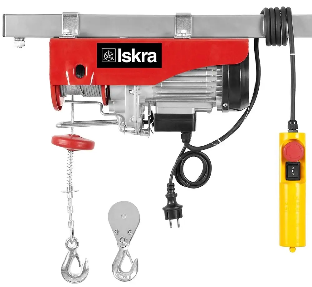 Iskra Električno dvigalo z žično vrvjo EV-125-250 - Akcija v trgovini E.Leclerc