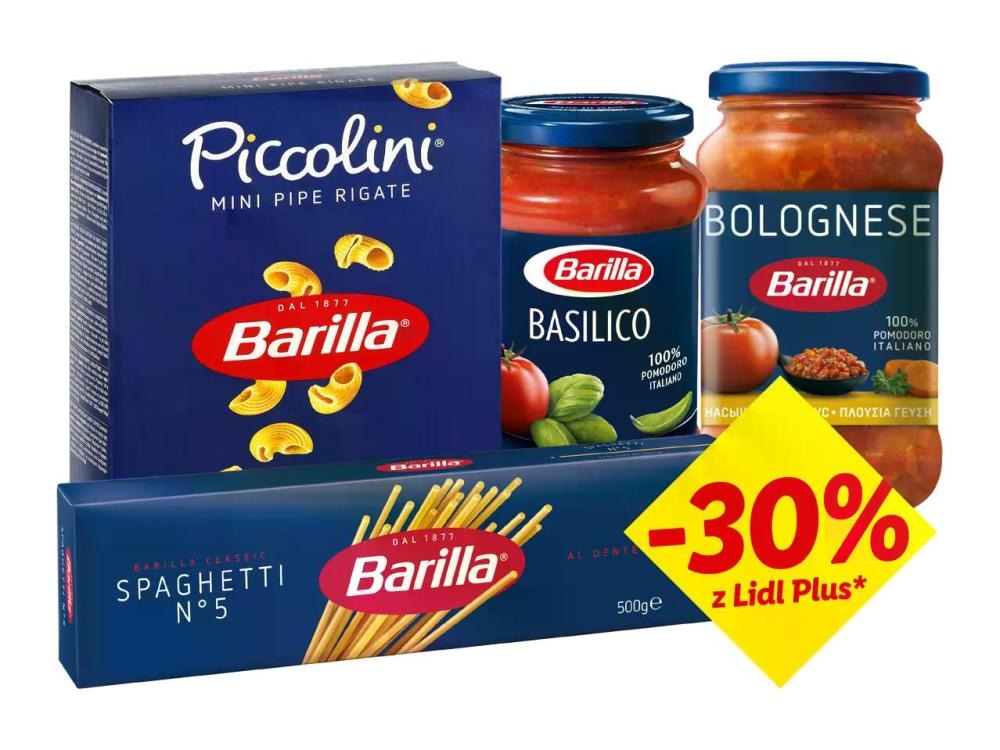 BARILLA Izbrani izdelki