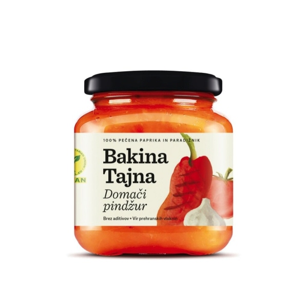 Ajvar, pinjur ali lutenica Bakina tajna 300 g ali 550 g Bakina Tajna
