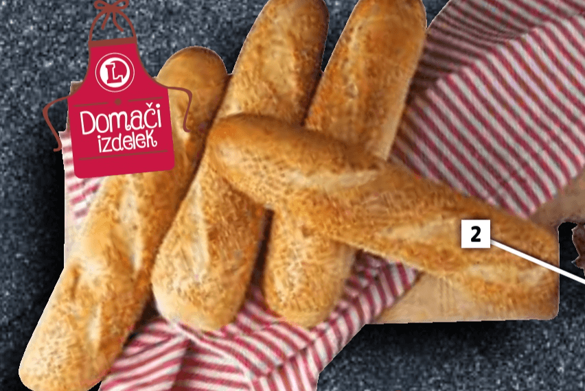 Jutranja štručka s sezamom x 4 - Akcija v trgovini E.Leclerc