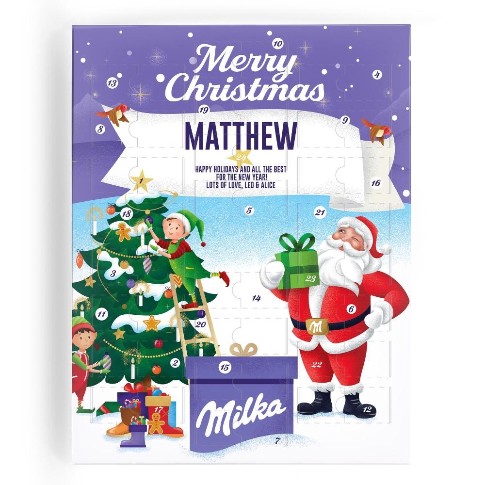 Adventni koledarji M&M's, Lindt in Milka