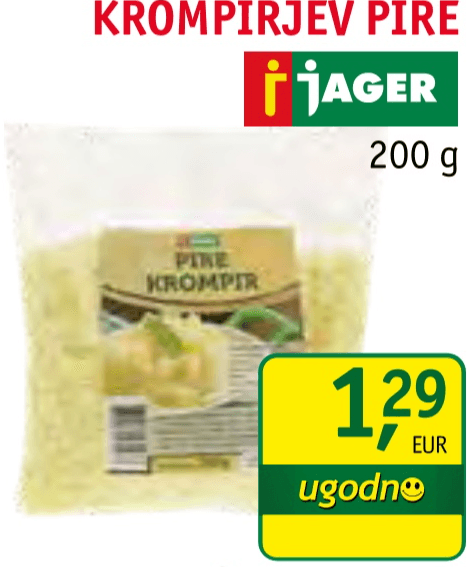 Krompirjev pire Jager 200 g