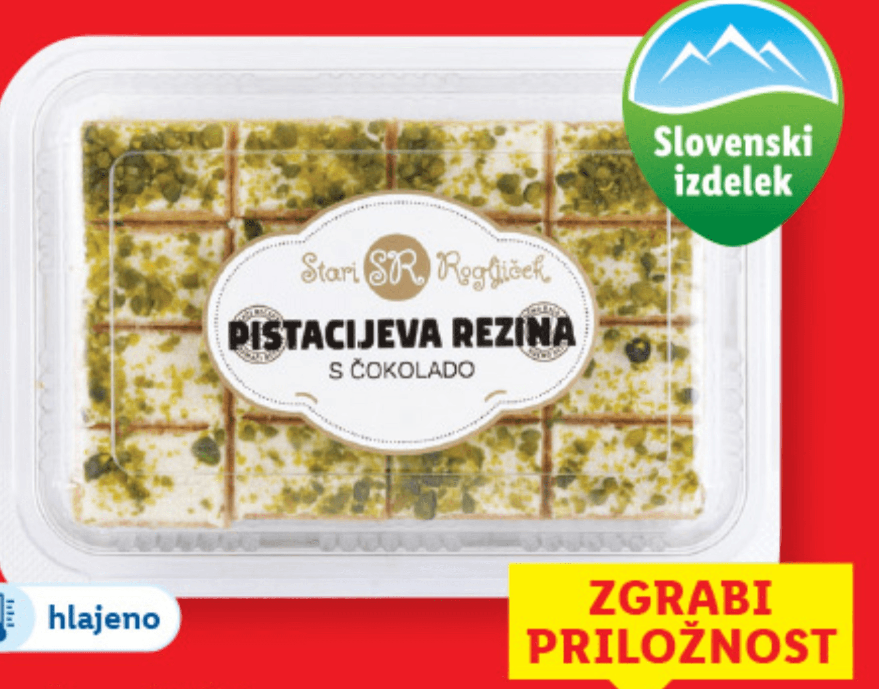 Stari rogljiček Pistacijeva rezina 500 g
