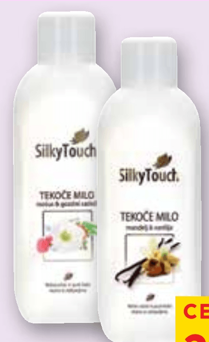 Tekoče milo Silky Touch 1 l - Akcija v trgovini Spar