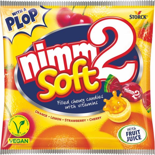 Polnjeni bomboni Nimm2 Soft 90 g