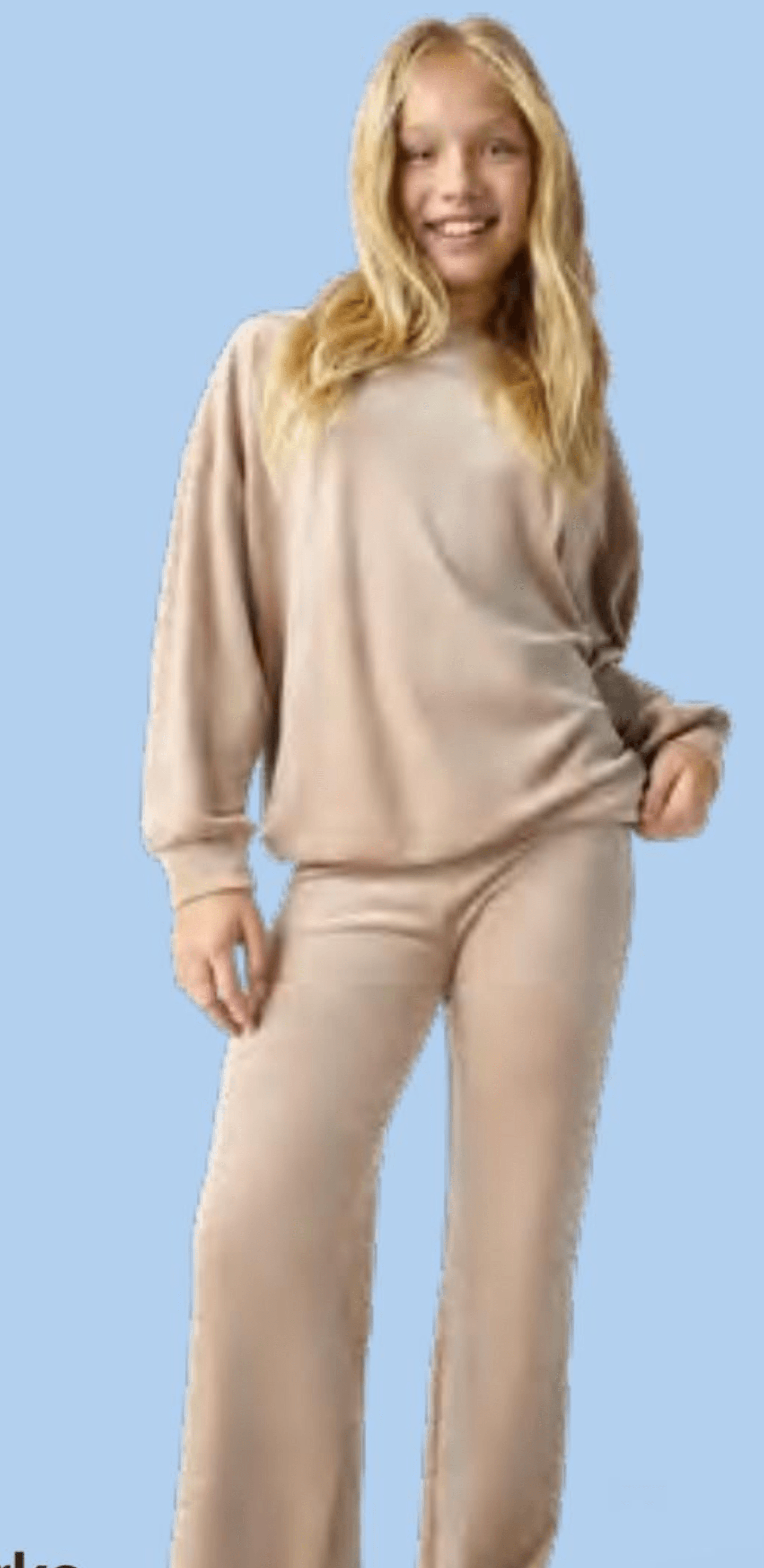 Zgornji del trenirke iz velurja ali spodnji del trenirke - Akcija v trgovini Pepco