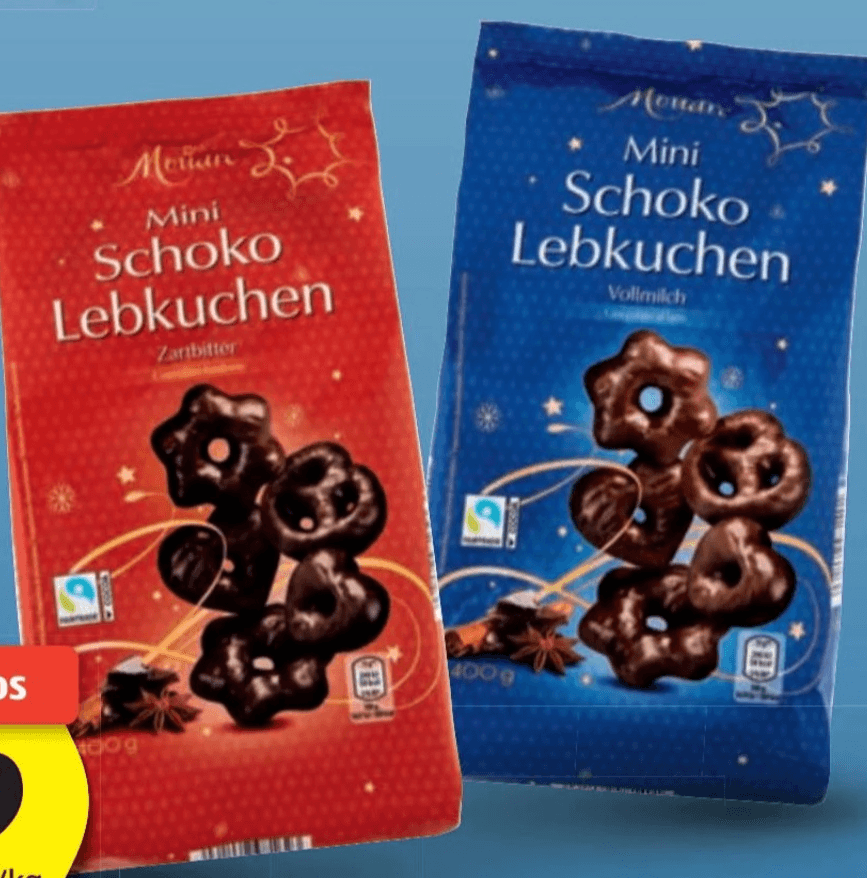 Monarc Obliti mini rjavi keksi 400 g