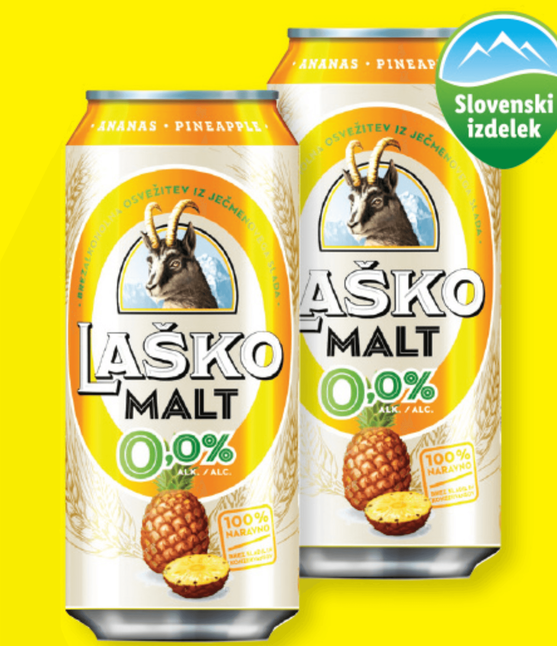 Laško Malt ananas 500 ml