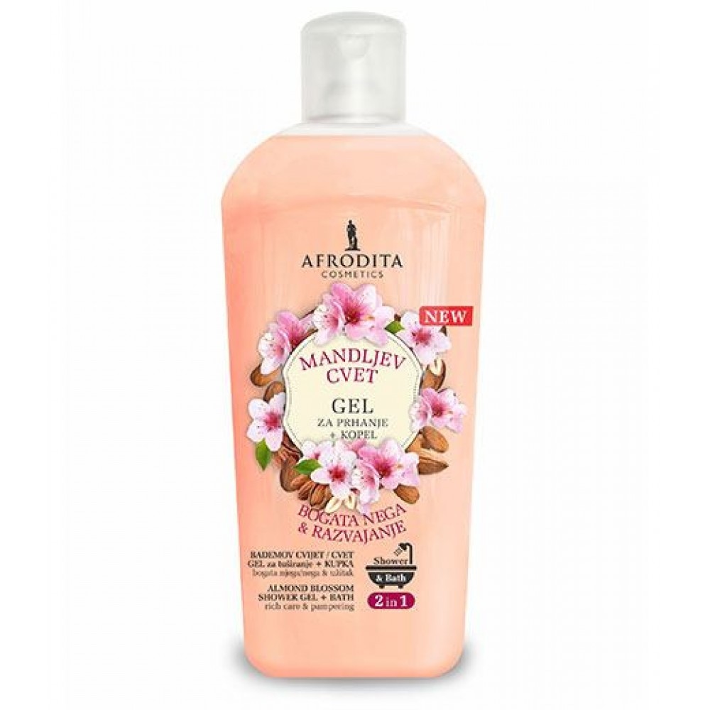 Kozmetika Afrodita Šampon za lase in telo / Gel za prhanje in kopel 1 l - Akcija v trgovini Tuš