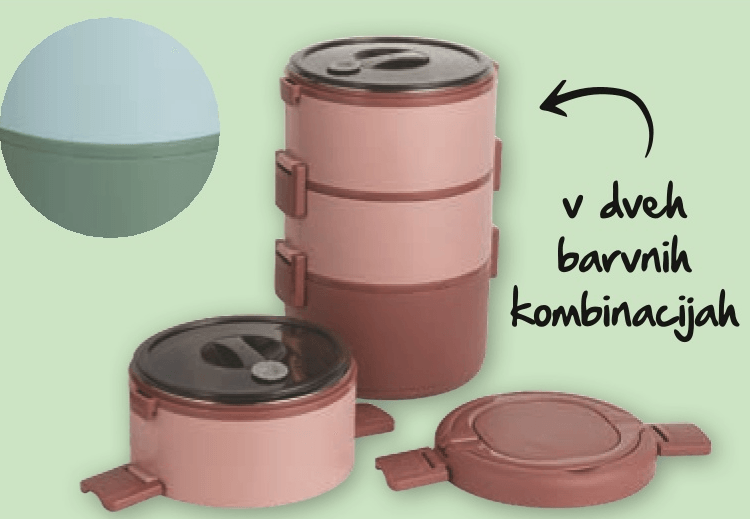 4-delna menažna posoda 4-delna