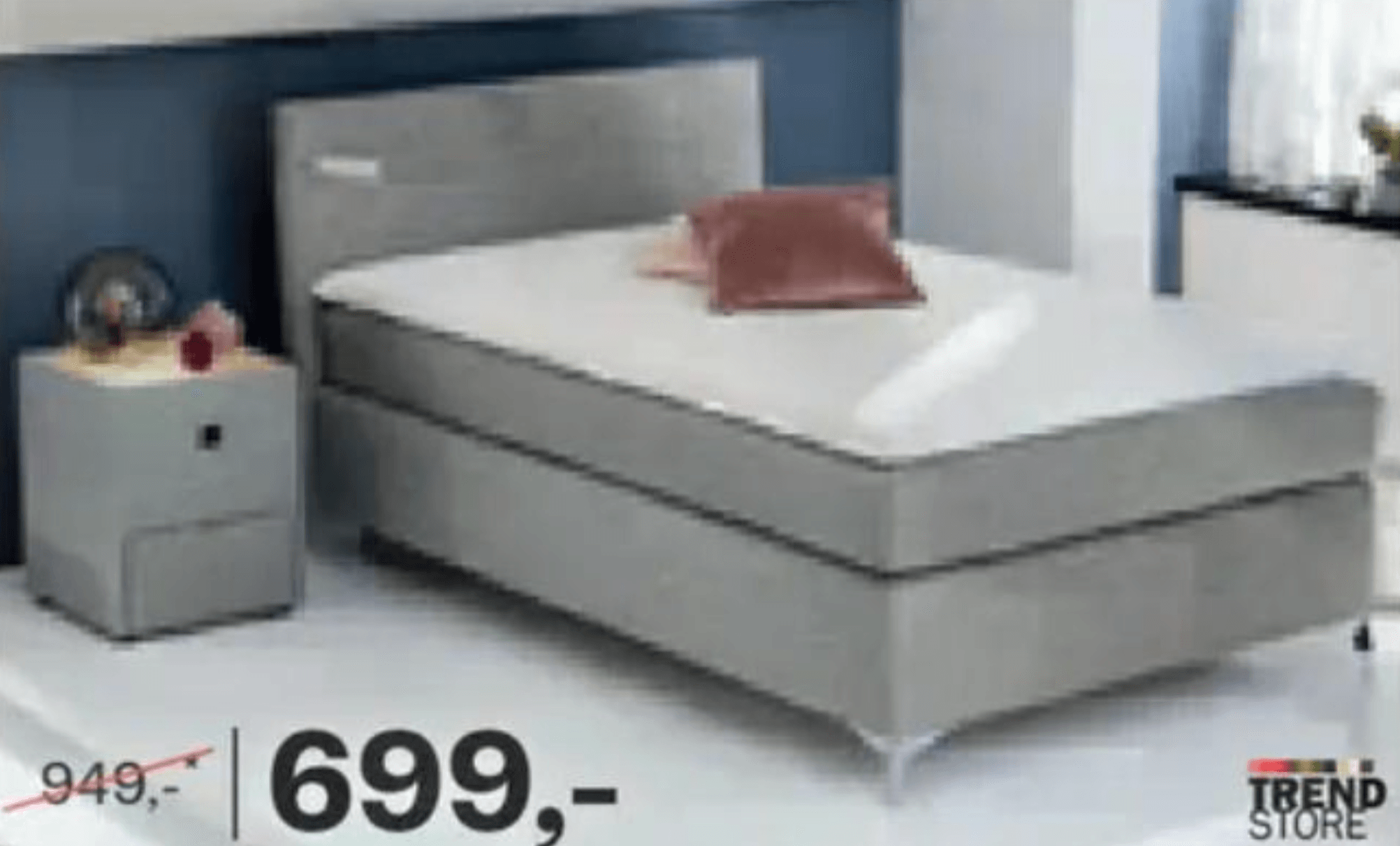 Boxspring postelja