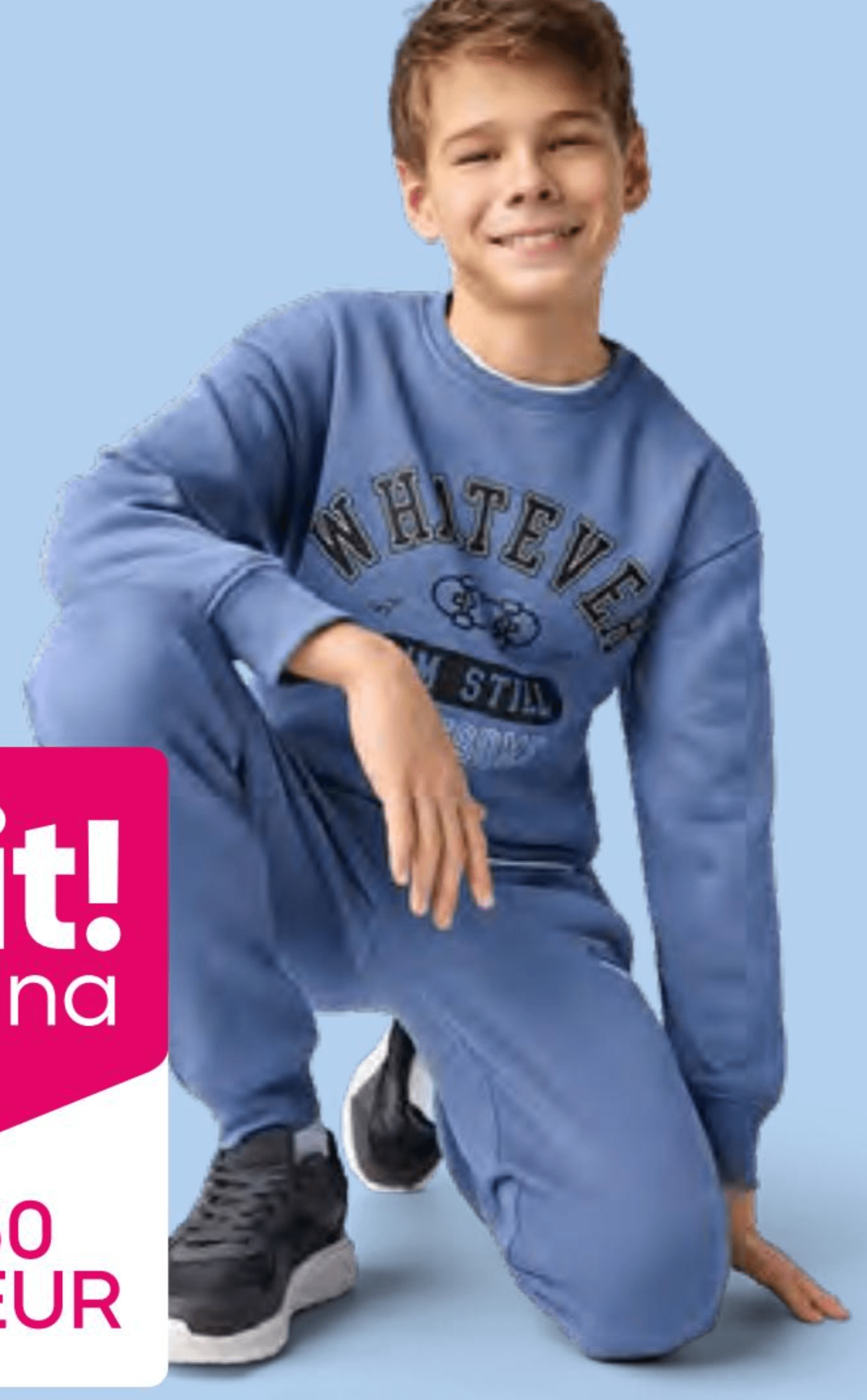 Zgornji ali spodnji del trenirke za dečke - Akcija v trgovini Pepco