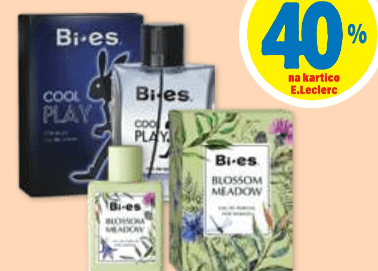 Toaletne ali parfumske vode Bi-es - Akcija v trgovini E.Leclerc