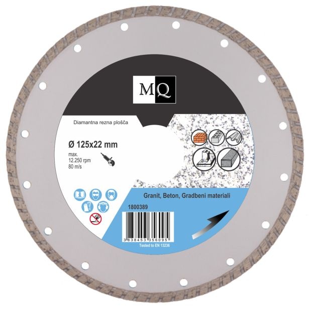 MQ Diamantna rezalna plošča