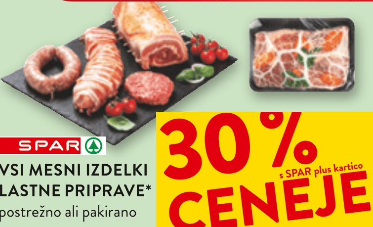 Vsi mesni izdelki lastne priprave