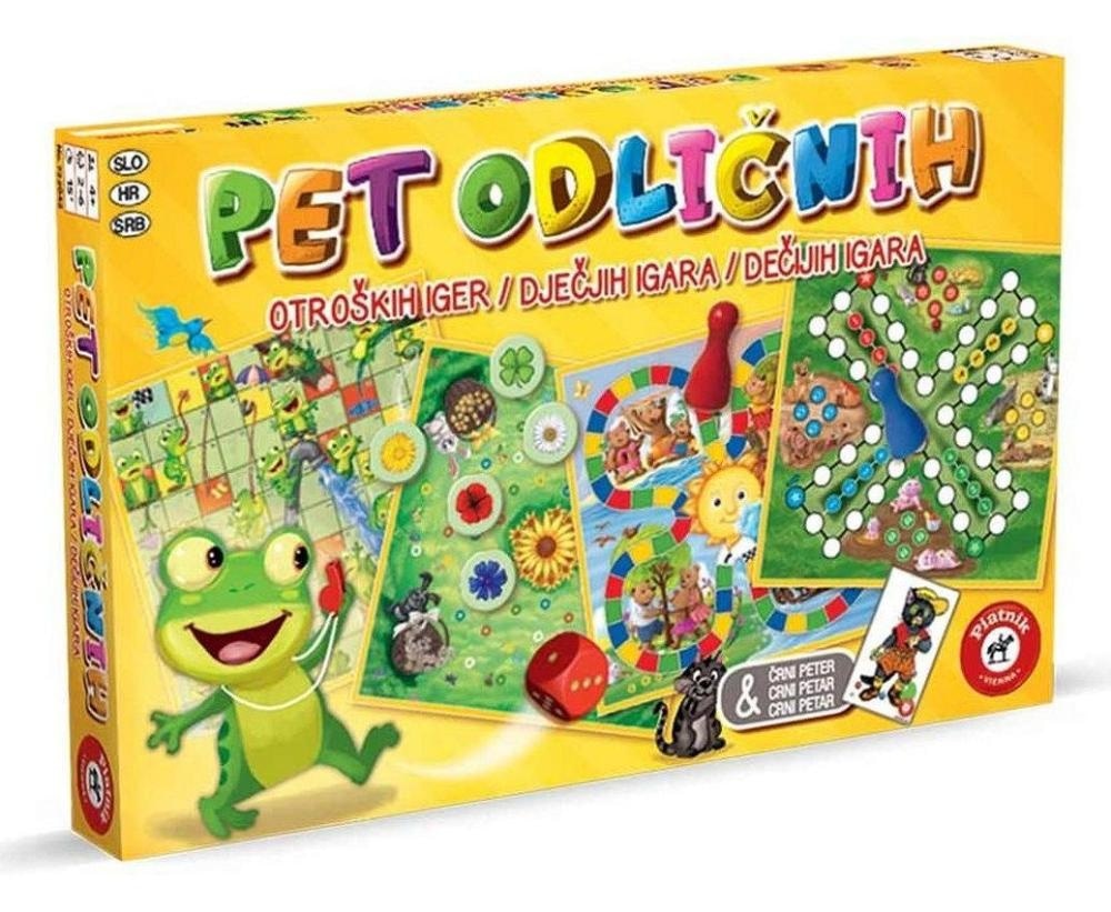 Pet odličnih družabnih iger