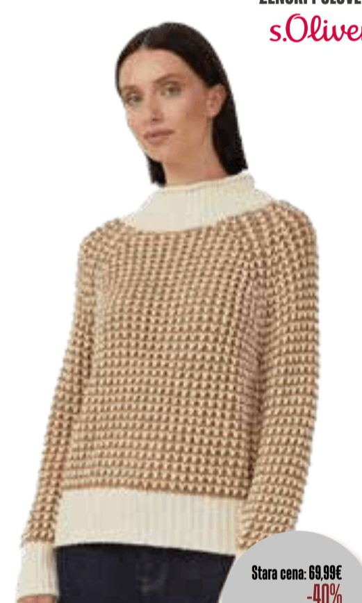 Ženski pulover - Akcija v trgovini Jager