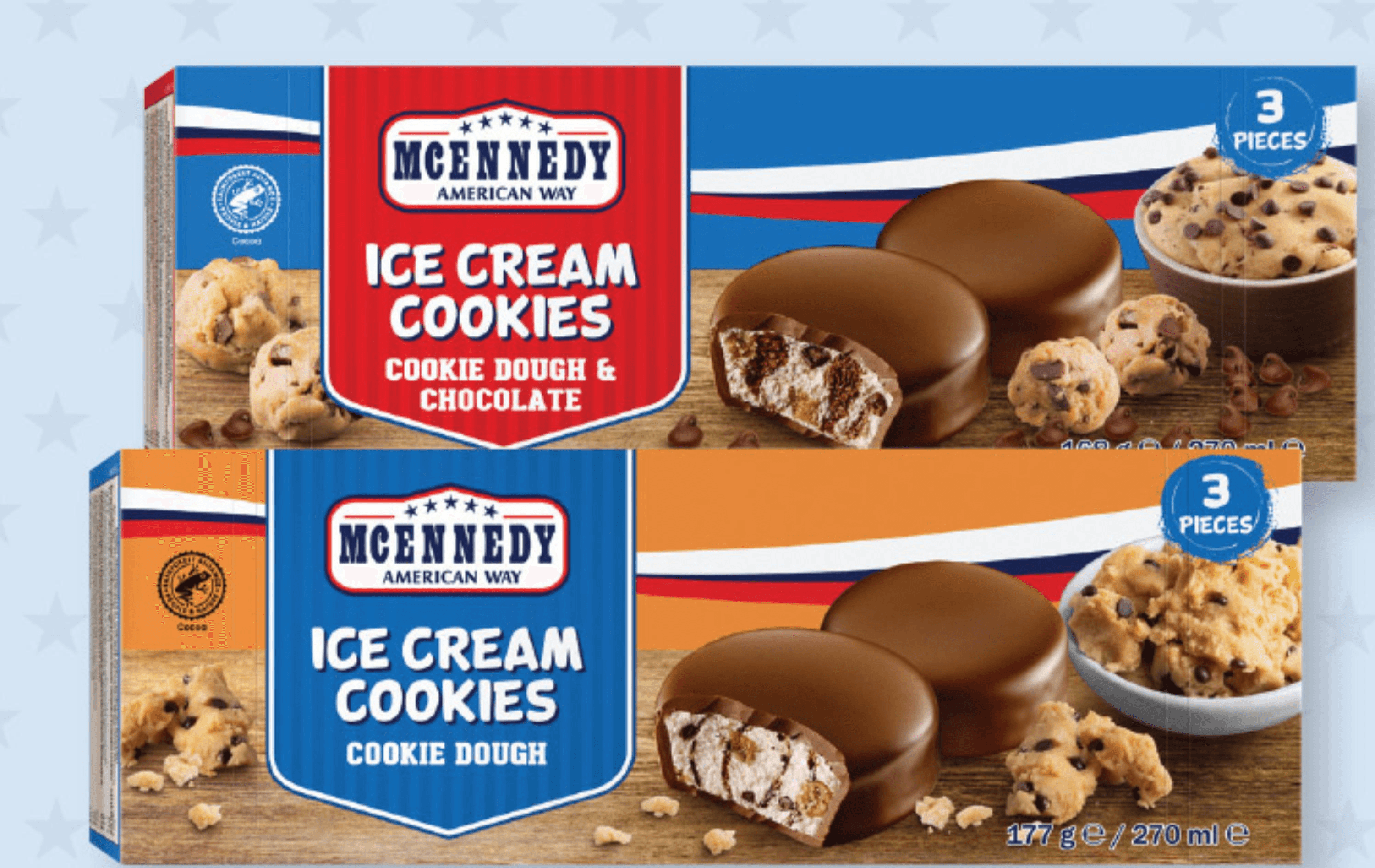 MCENNEDY Sladoledni piškoti 270 ml