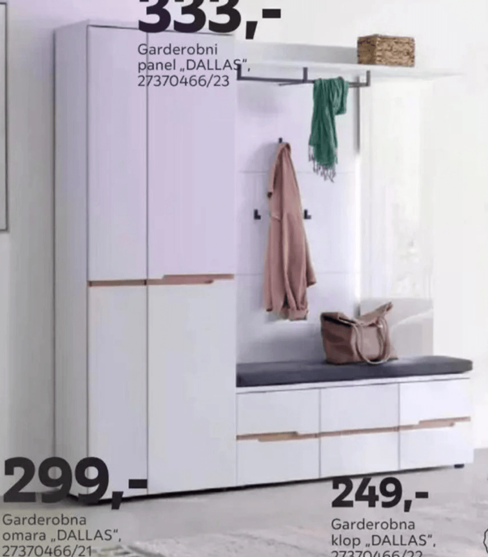 Garderobna omara „DALLAS“