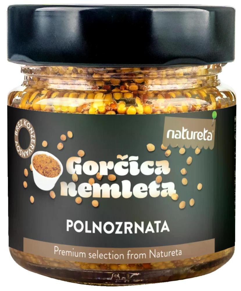 Polnozrnata gorčica Nothing But 230 g
