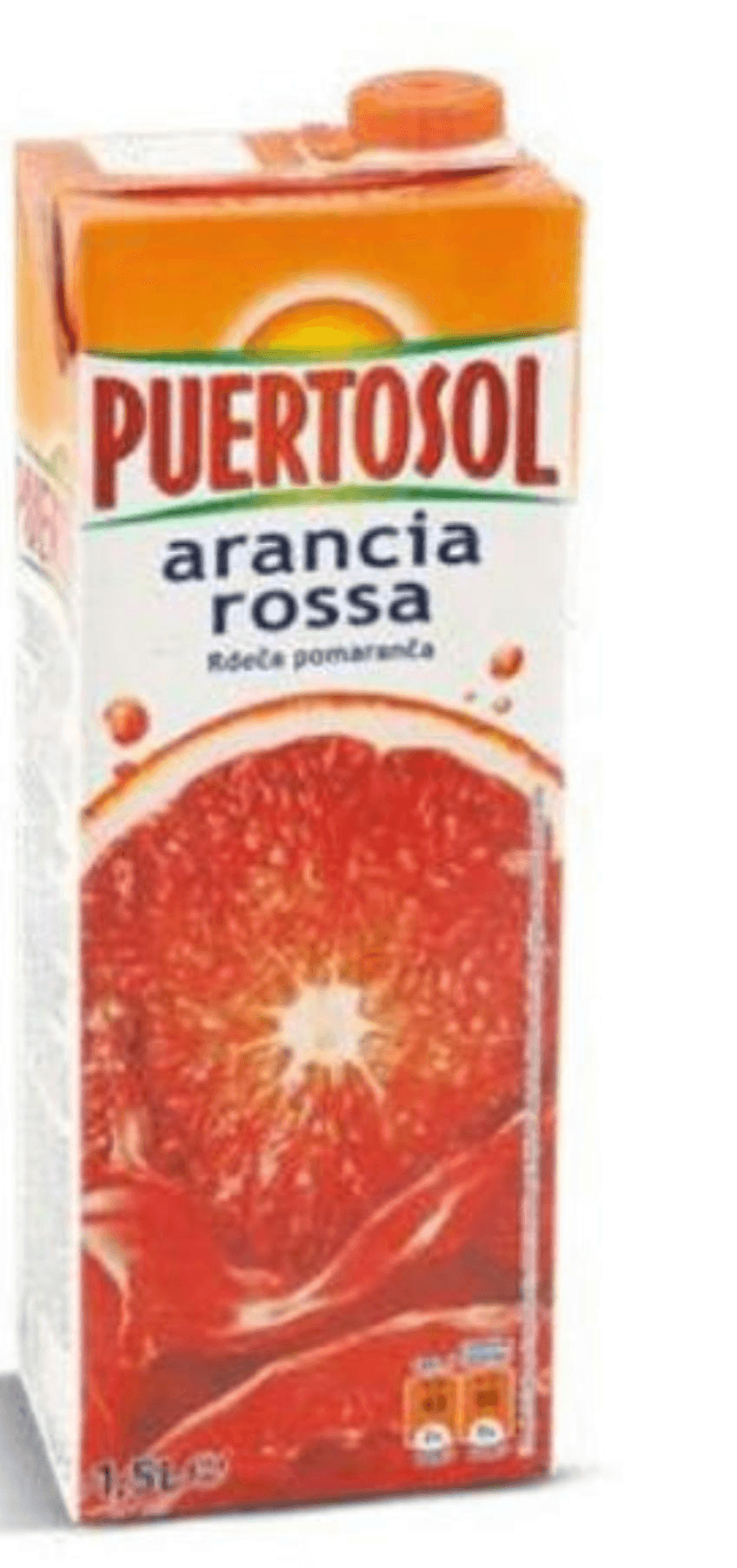 Pijača rdeča pomaranča 1,5 l Puertosol - Akcija v trgovini Eurospin
