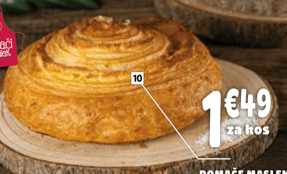 Domače masleno kokosovo pecivo za kos