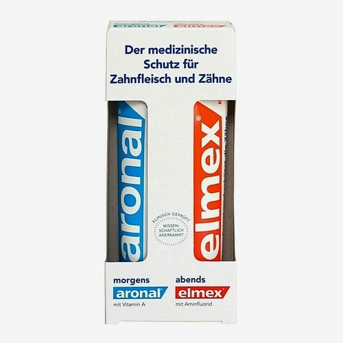 Aronal & Elmex zobna krema 2 x 75 ml