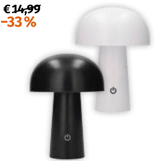 Namizna svetilka Goba Ø 12 x 17 cm