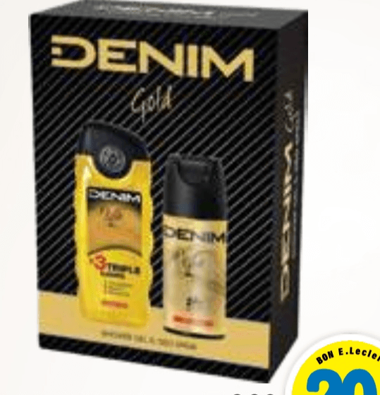Moški darilni set Denim Gold ali Black