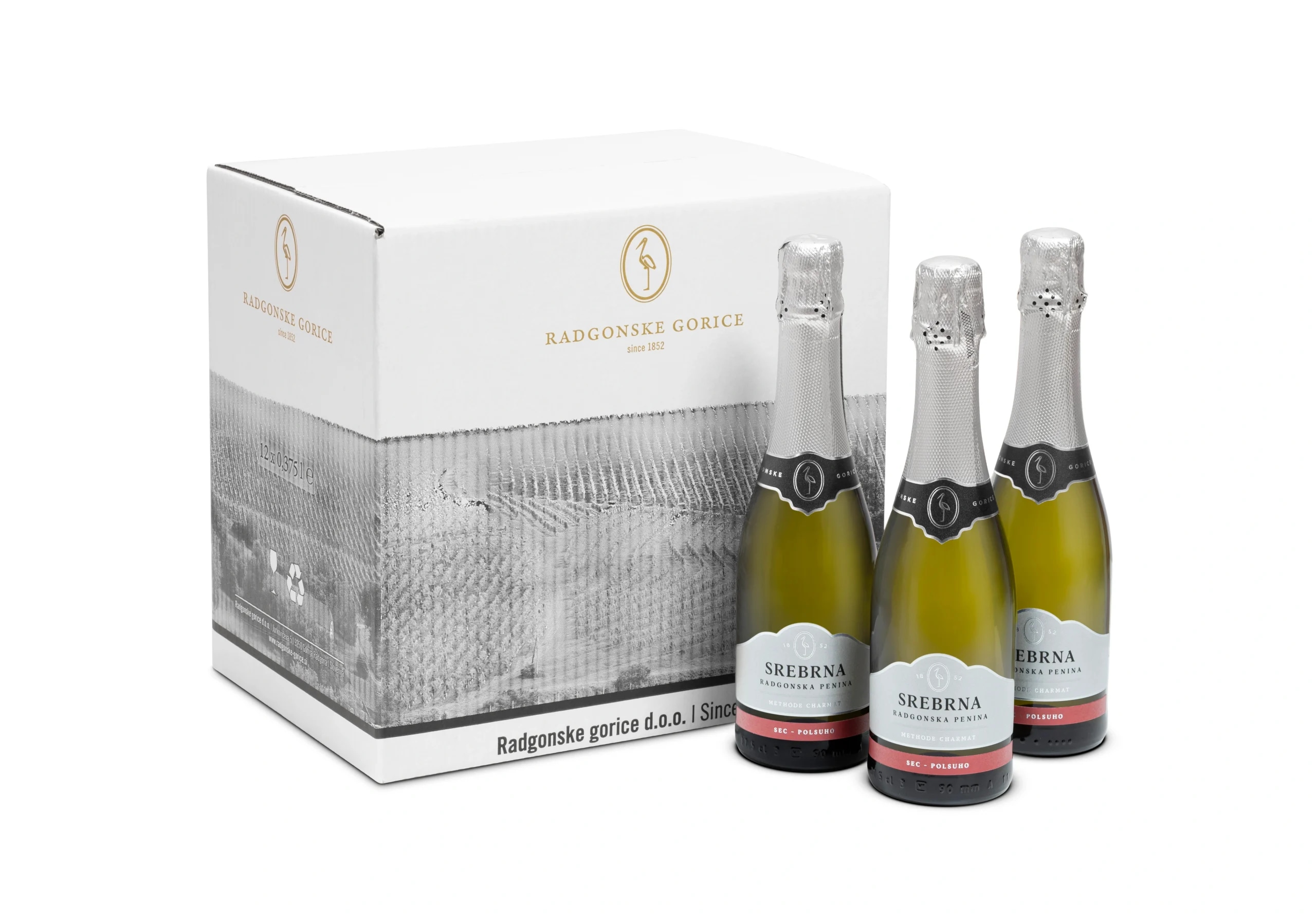 Srebrna Radgonska Penina 0,375 l