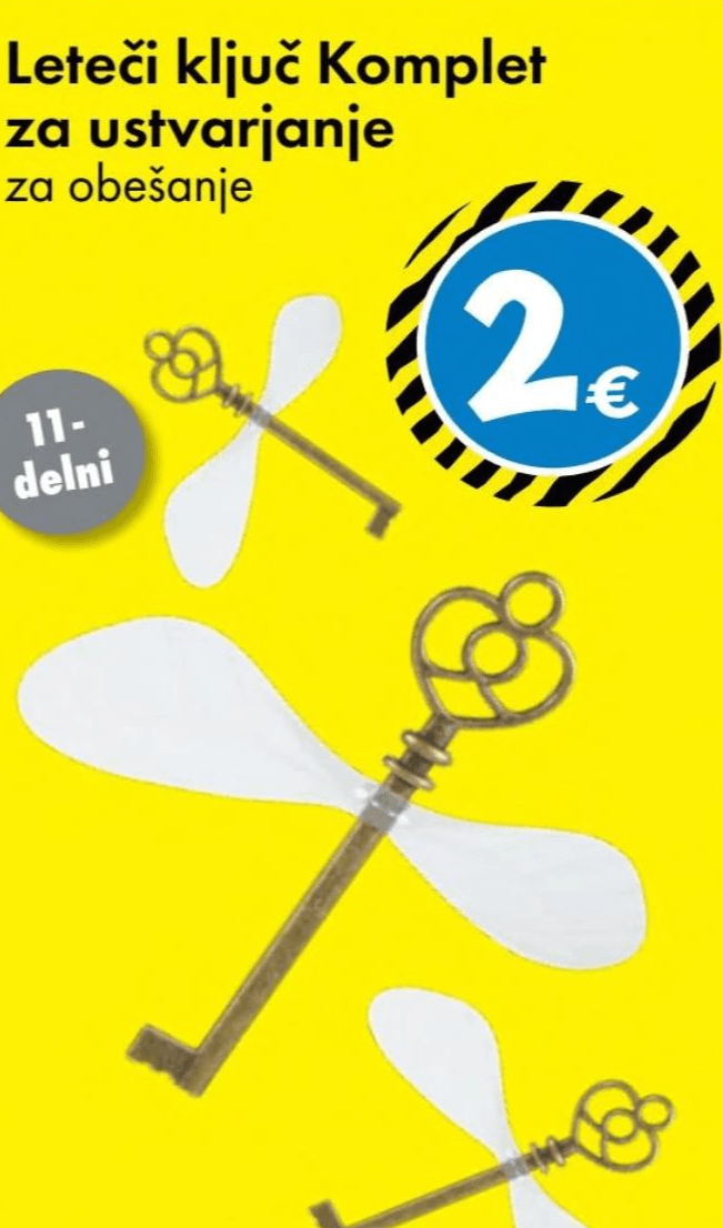 Leteči ključ Komplet 11-delni
