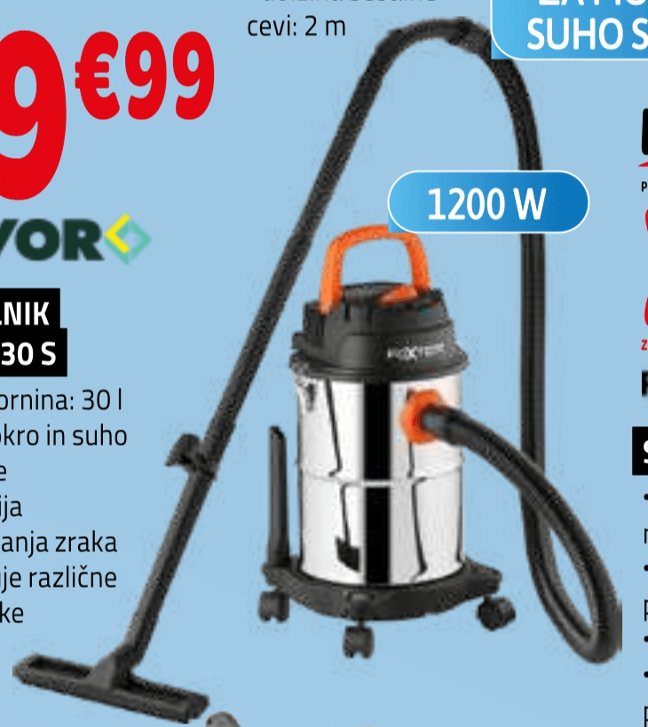 Foxter Sesalnik - Akcija v trgovini E.Leclerc